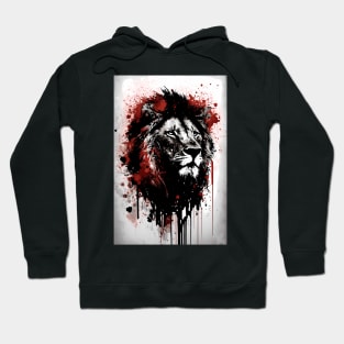 Lion Ink Painting Hoodie